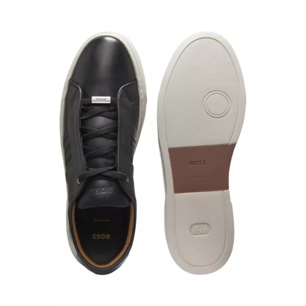 Tenn Woven Detail Gary Sneakers Black