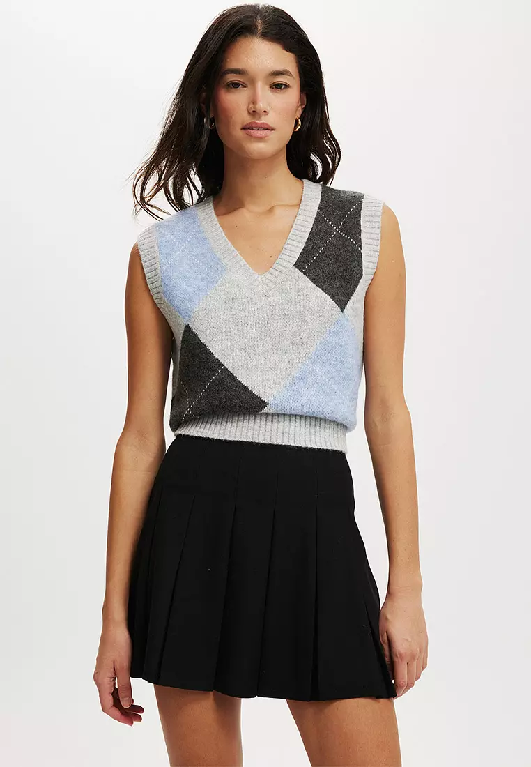 Mae Pleated Mini Skirt