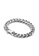 Kings Collection silver Stainless Steel Hip Hop Cuban Bracelet (Circumference 22cm) (KJBR16039) 33C94ACB705EDDGS_2
