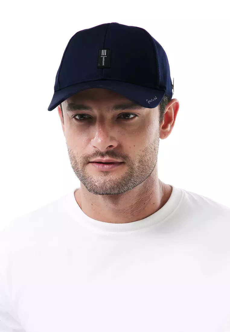 Jahari Aksesoris Fashion Topi Baseball Pria Wanita Casual Cap Resizable Strap Material Cotton ORIGINAL - Navy