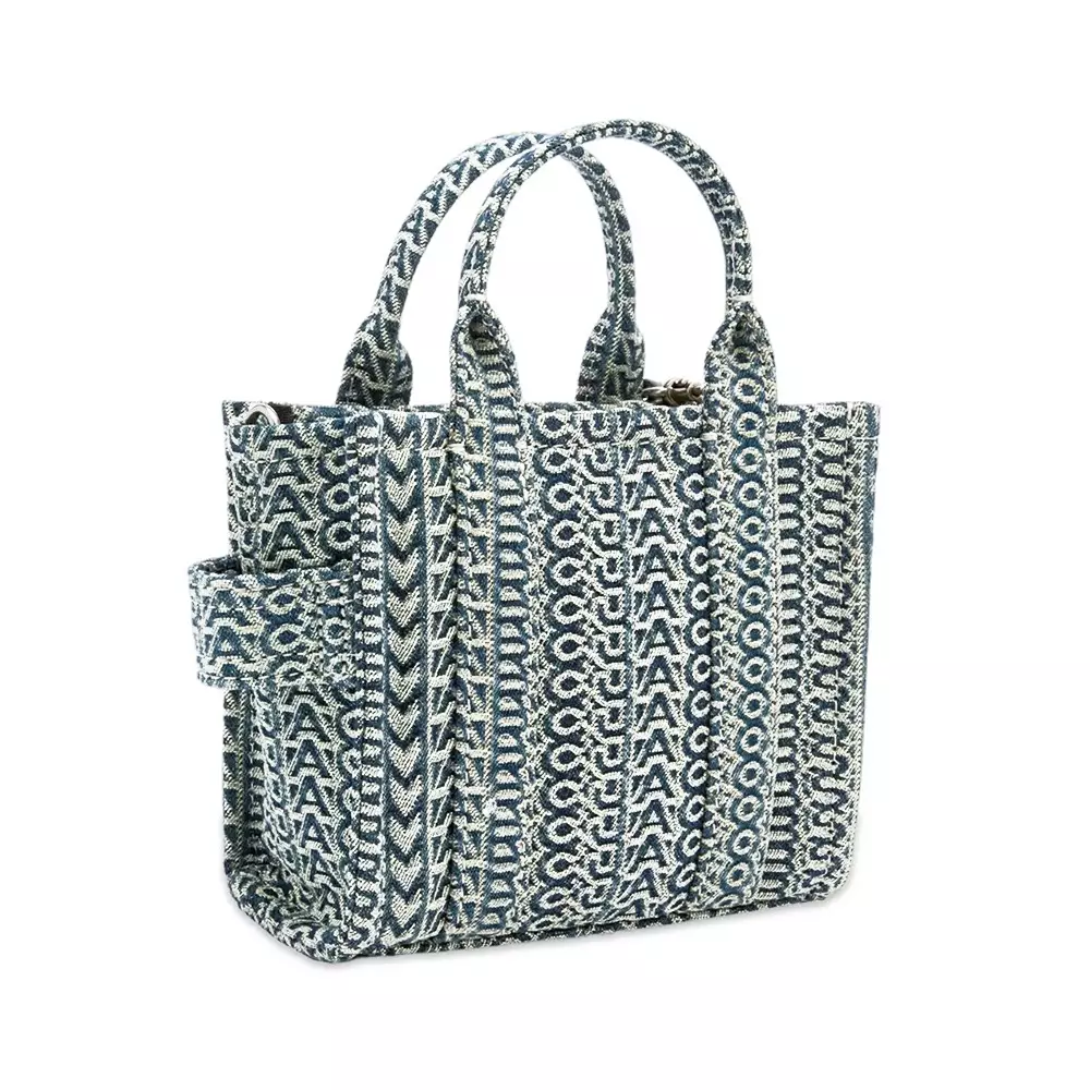 Jual Marc Jacobs Marc Jacobs The Monogram Jacquard Micro Tote Bag Sun