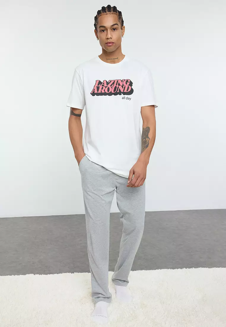 Printed Sleepwear Set