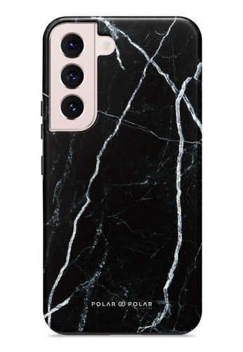 Polar Polar black Secret Dark Samsung Galaxy S22 5G Dual-Layer Protective Phone Case (Glossy) FBAD9ACD44BD73GS_1