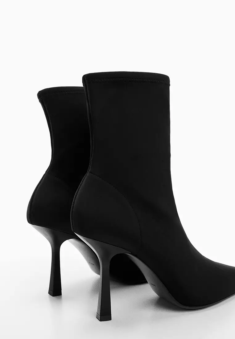 Buy Mango Pointed Heel Ankle Boots 2023 Online | ZALORA Philippines