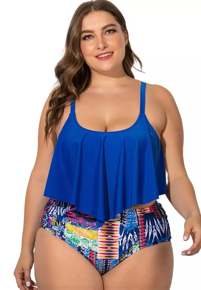 2 piece swimsuit for chubby online