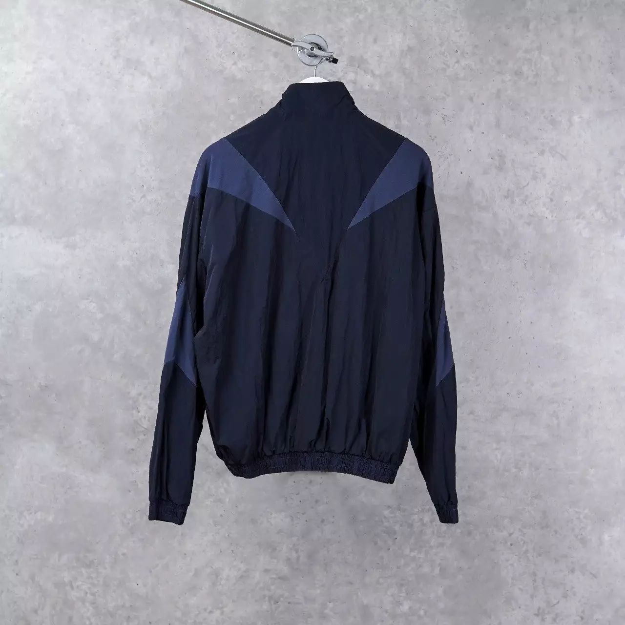 Jaket HUGO BOSS ZELON MULTI GRAPHIC GREY NAVY ZIP TRACK JACKET 100% ORIGINAL