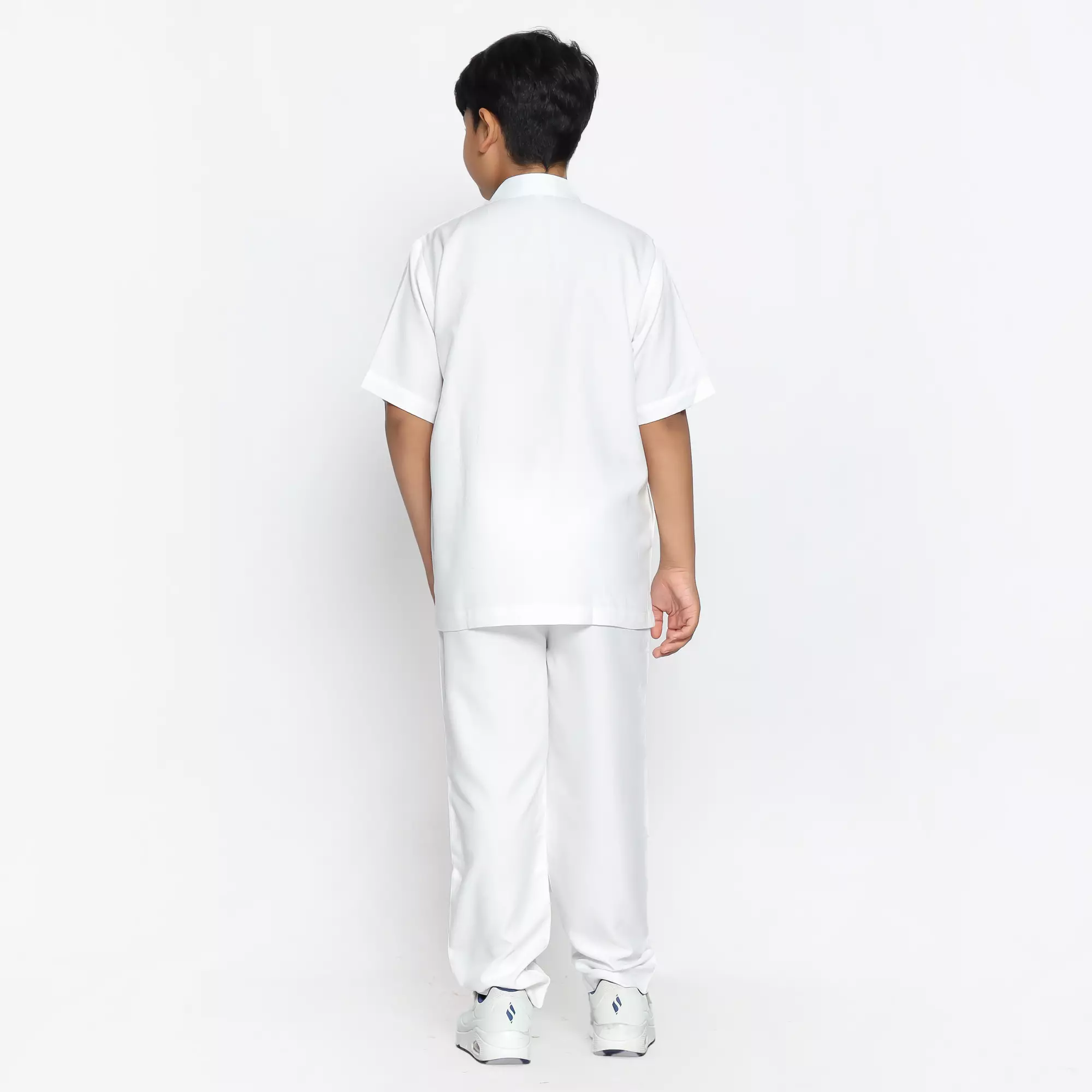 Baju Koko Anak KKA 41 White Lengan Pendek
