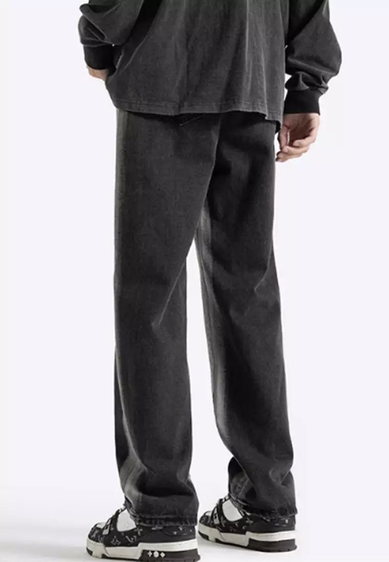 New American Retro Large Straight Leg Jeans CA091911