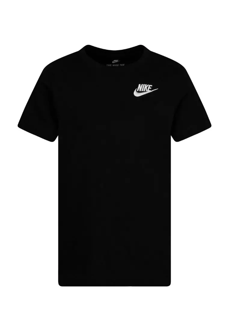 White black deals nike shirt