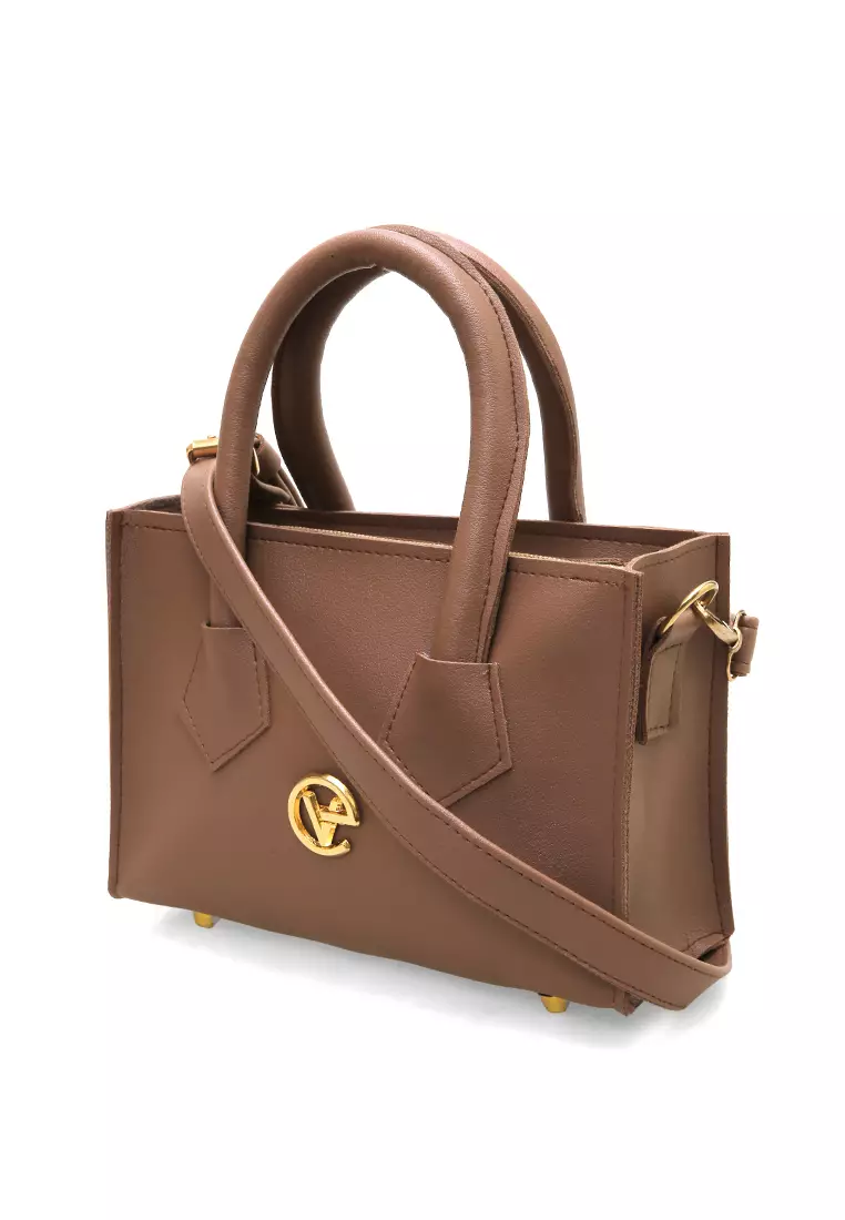 Berly Women's Small Bag Design Casual Pemium Quality - Mocca