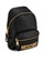 MOSCHINO black Lettering Logo Backpack (zt) 12DDBAC5129F8AGS_2