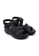 Unifit black Strapy Platform Sandal AEC3ESHF0B627DGS_2