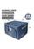 HOUZE blue HOUZE - Foldable Linen Storage Box (Blue Denim) 21748HL96C0259GS_2