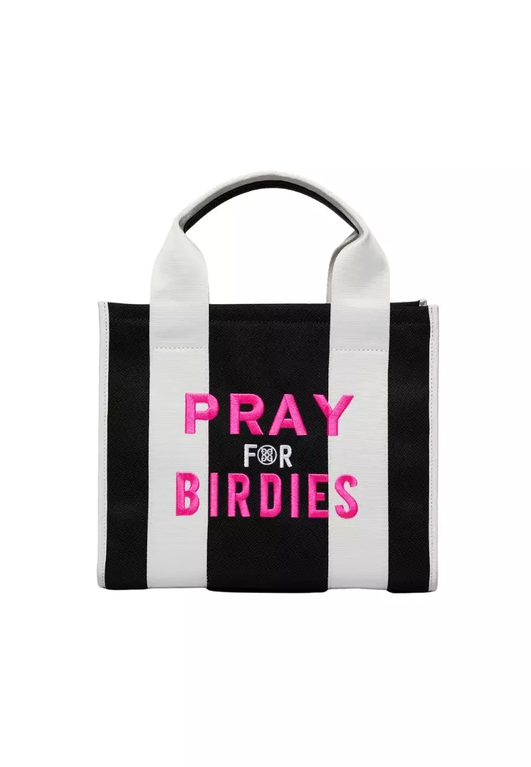 Buy G/FORE Pray For Birdies Canvas Square Bag (Onyx) 2026 Online