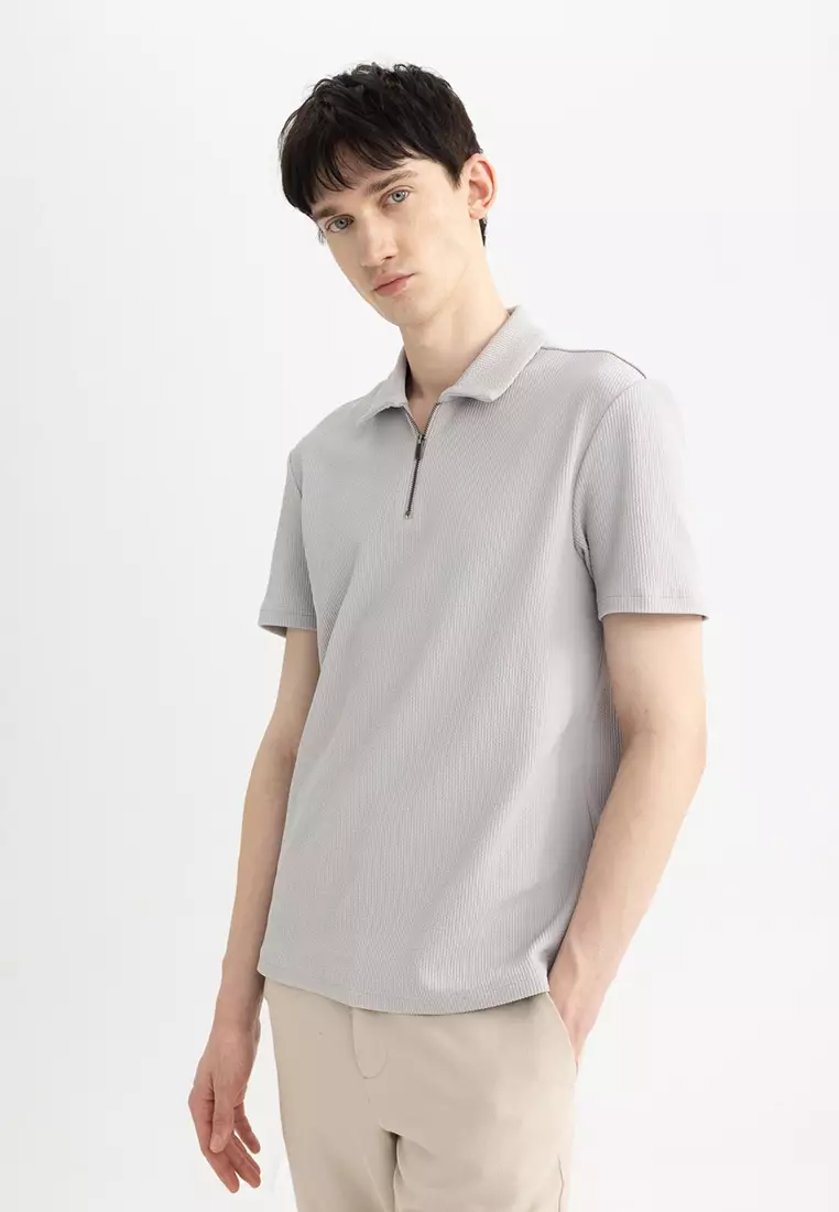 Zip Polo Shirt