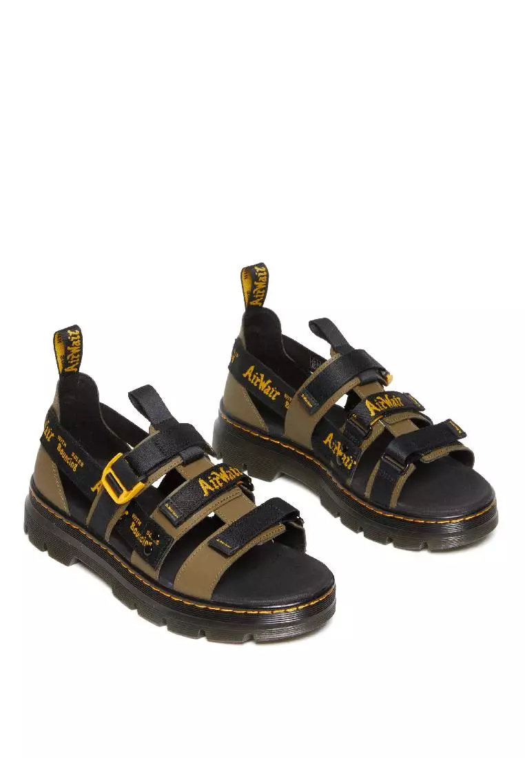 Dr. Martens PEARSON II LEATHER LOGO STRAP SANDALS 2024 Buy Dr