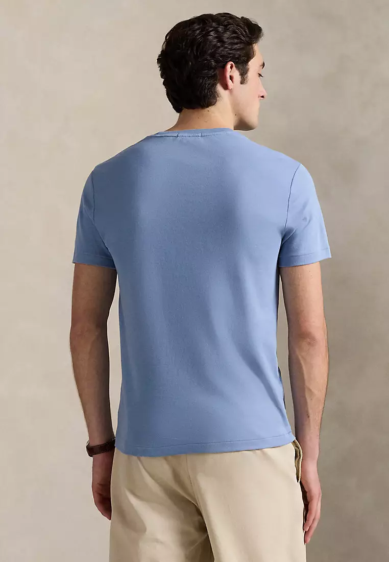 Buy Polo Ralph Lauren Custom Slim Fit Soft Cotton T-Shirt 2026 Online ...