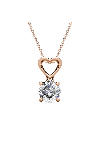 Her Jewellery Sweety Love Pendant (Rose Gold) ‏- Made with premium grade crystals from Austria 0A9CEAC69189E8GS_1
