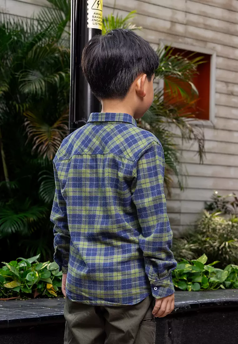 Little X eight Boy Davis Shirt Kids