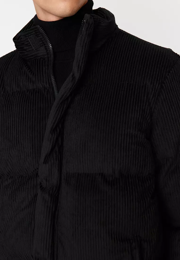 Corduroy Puffer Jacket