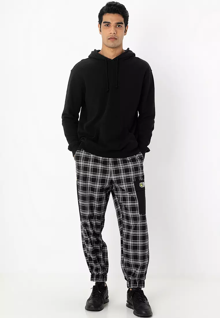 Fleece Check Pants