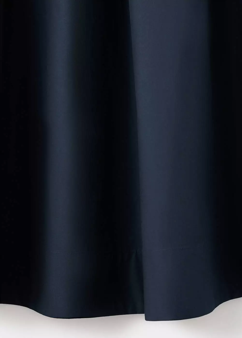 Rok midi katun berlipit
