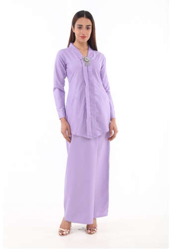 Baju Kebaya Rokiah from Amar Amran in Purple