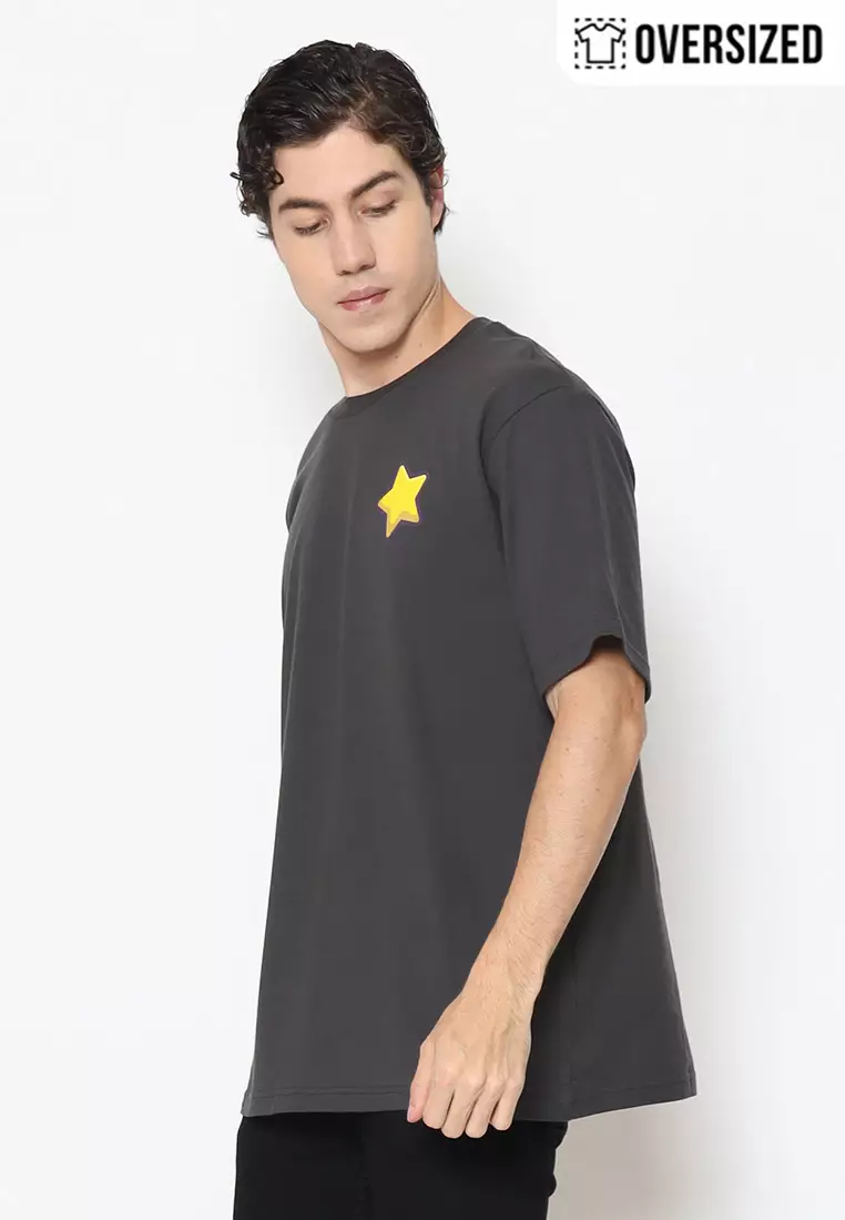 RBJ T-Shirt Cotton Combed Oversized Pria 2079250211