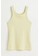 H&M yellow Ribbed vest top 2D880AADF182A5GS_1