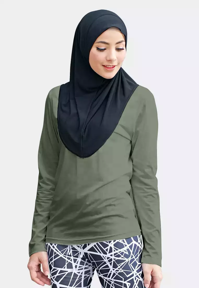 Zelena - Oshea Base Layer Sporty | Kaos Olahraga Wanita - Grass - XL 