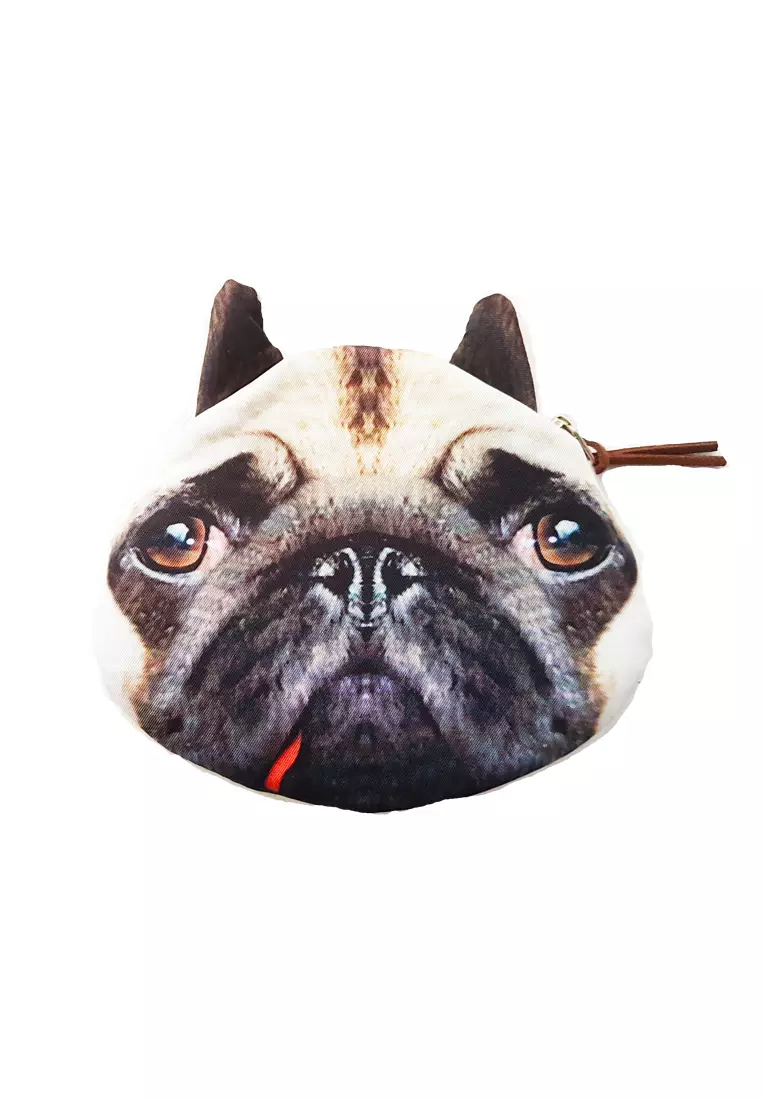 Puggy Cute Face 3D Coin Case