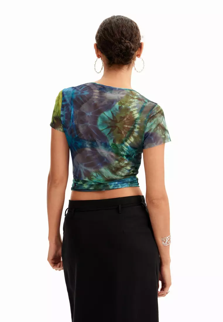 Tie-dye short-sleeve T-shirt 