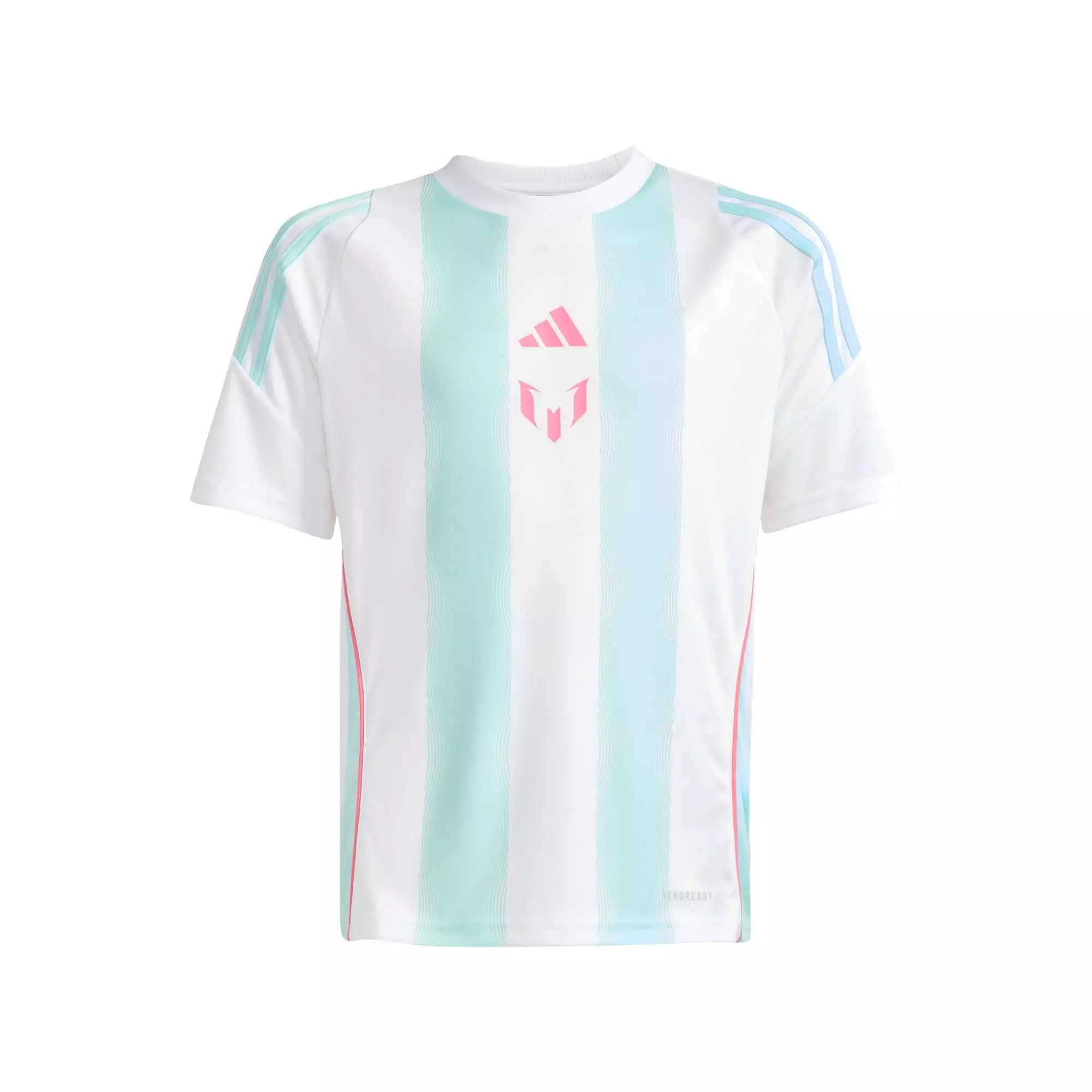 Football Messi Training Jersey Kids Unisex White KD6405
