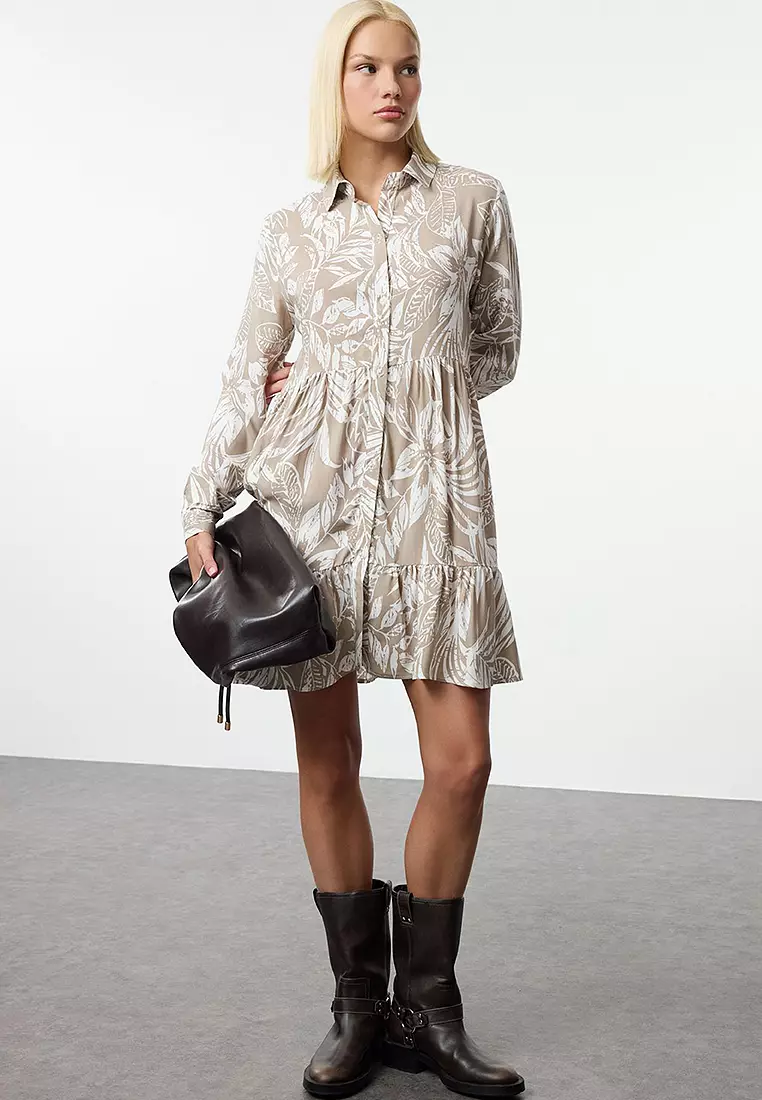 Viscose Shirt Dress