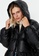 Trendyol black Hooded Inflatable Jacket C3B83AA9A5A60EGS_4