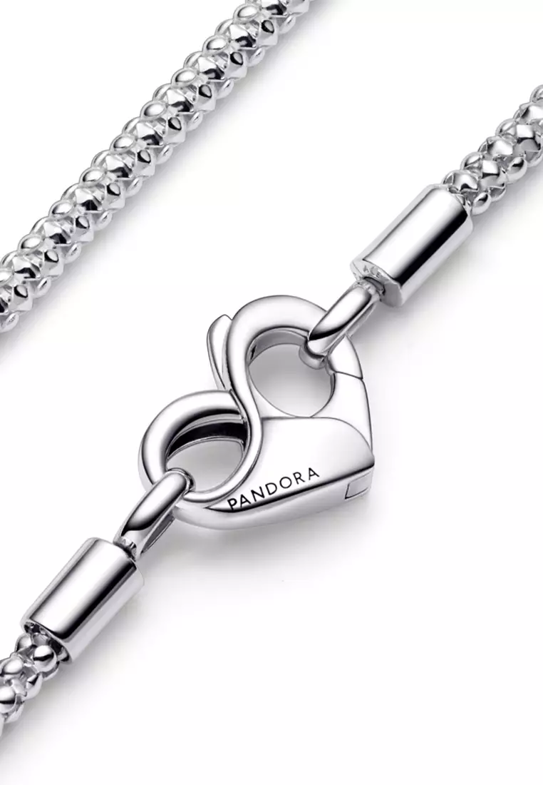 Pandora Moments Studded Chain Necklace (45cm)