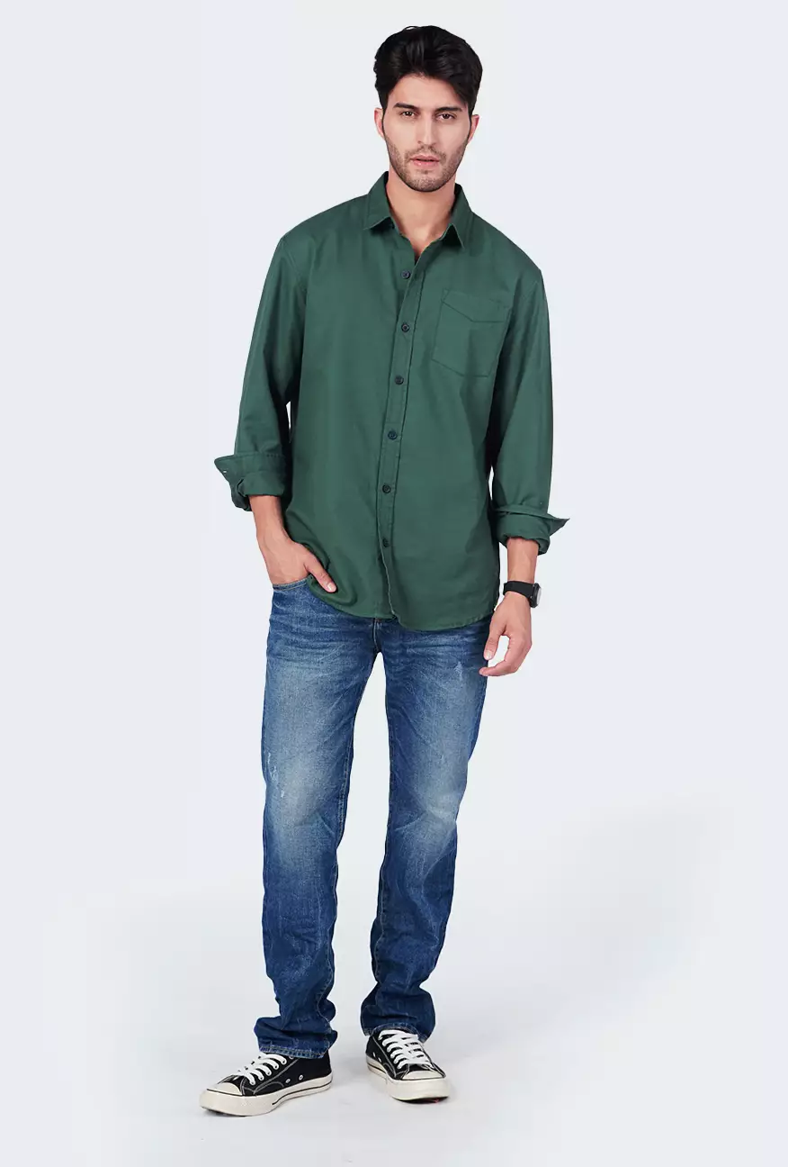 Kemeja Pria Regular Sluber