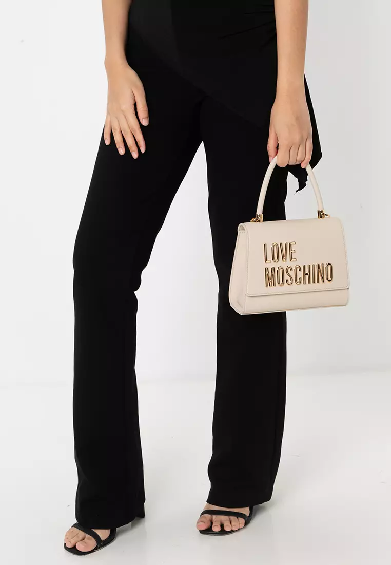Love Moschino Bold Love Chain Top-Handle Bag (nt) 2025 | Buy