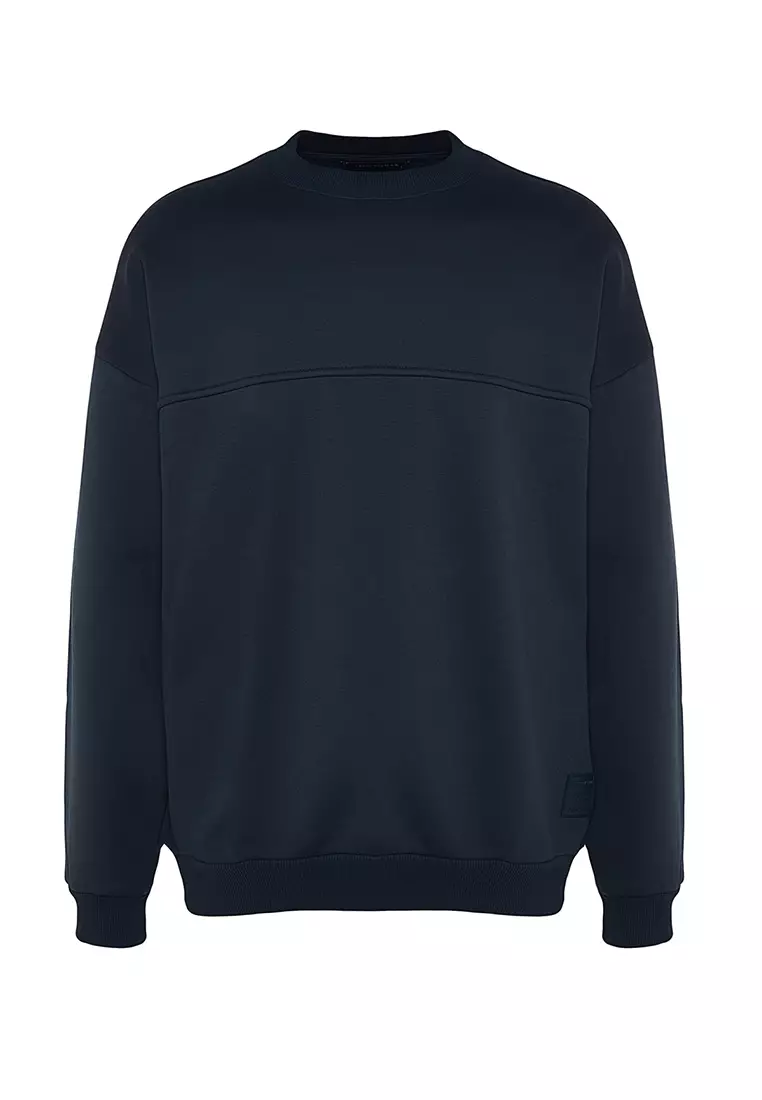 Buy Trendyol Panelled Casual Sweatshirt 2023 Online | ZALORA Singapore