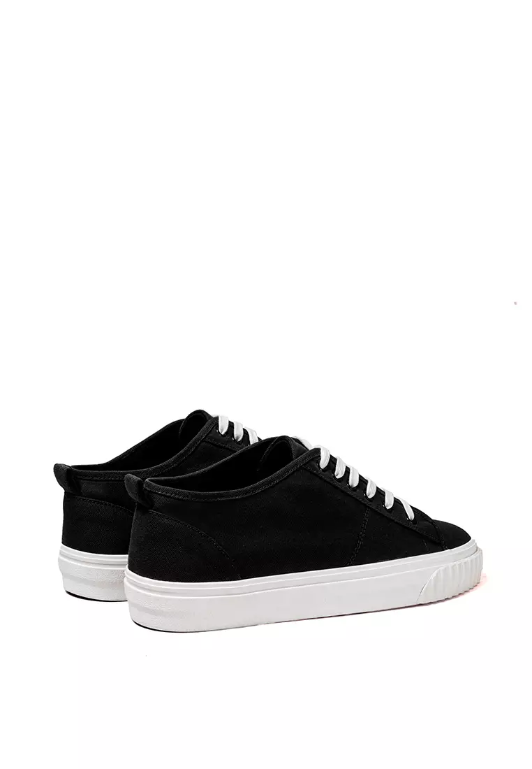 Lvnatica Frince Black Casual Shoes