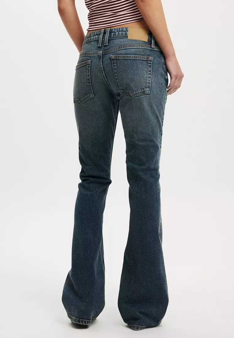Low Rise Bootcut Jeans