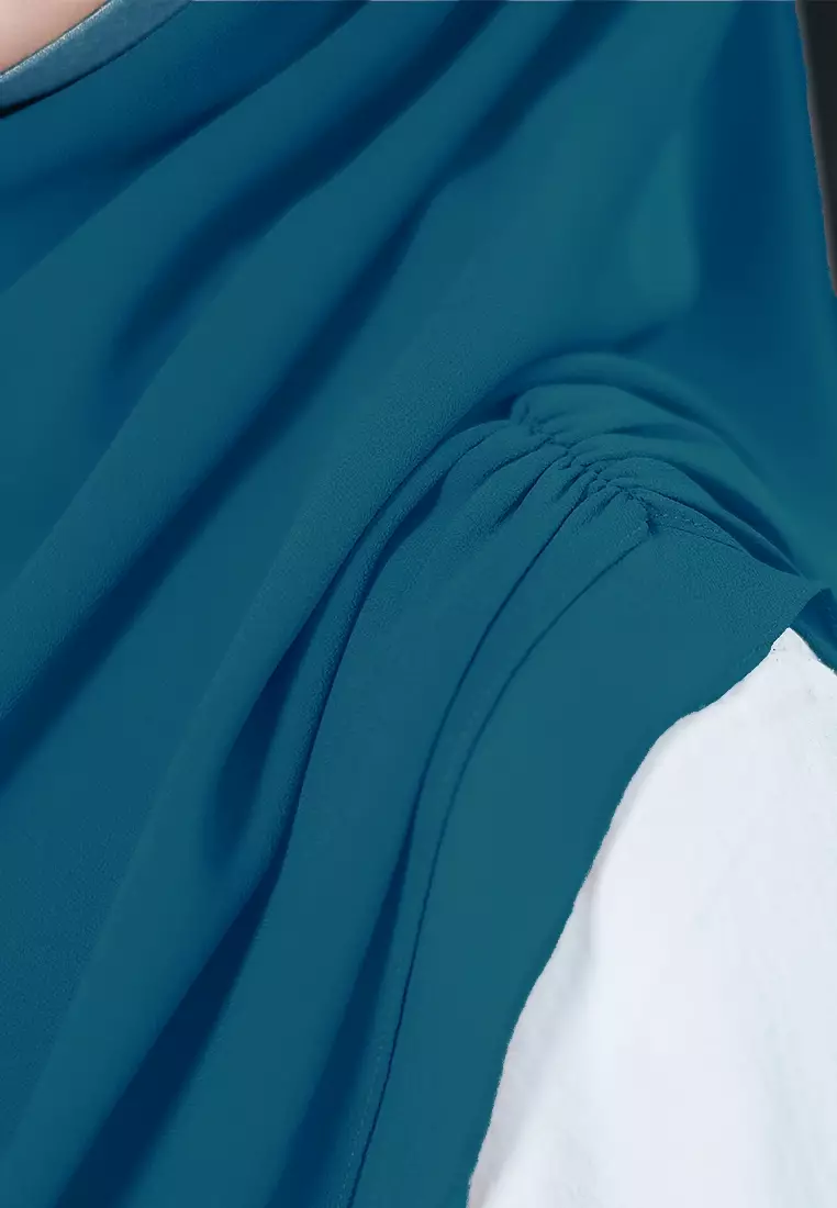 HIJAB INSTAN IRISH - DEEP TURQUOISE