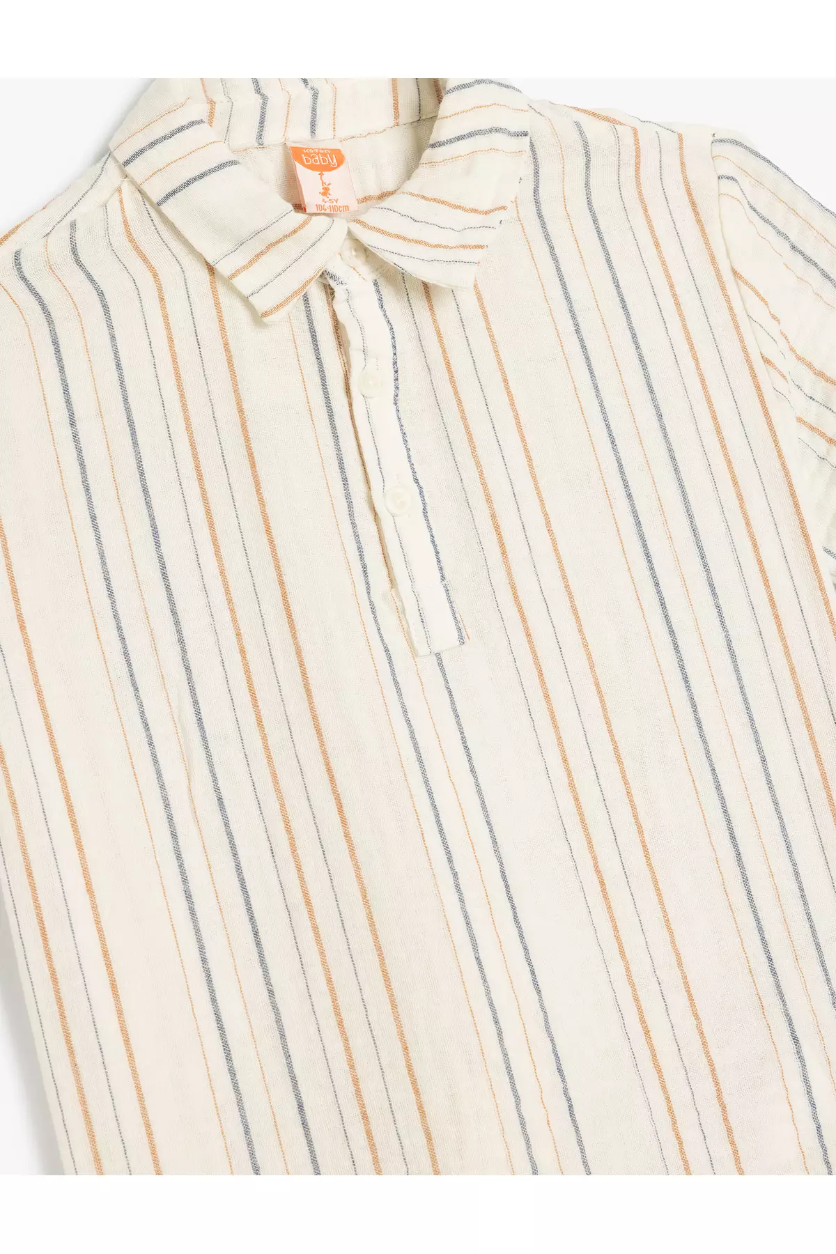 Short Sleeve Shirt Button Detail