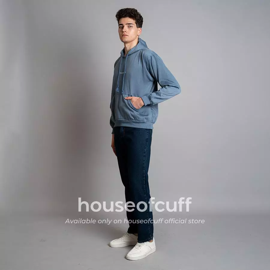 Houseofcuff jaket jumper sweater steel blue