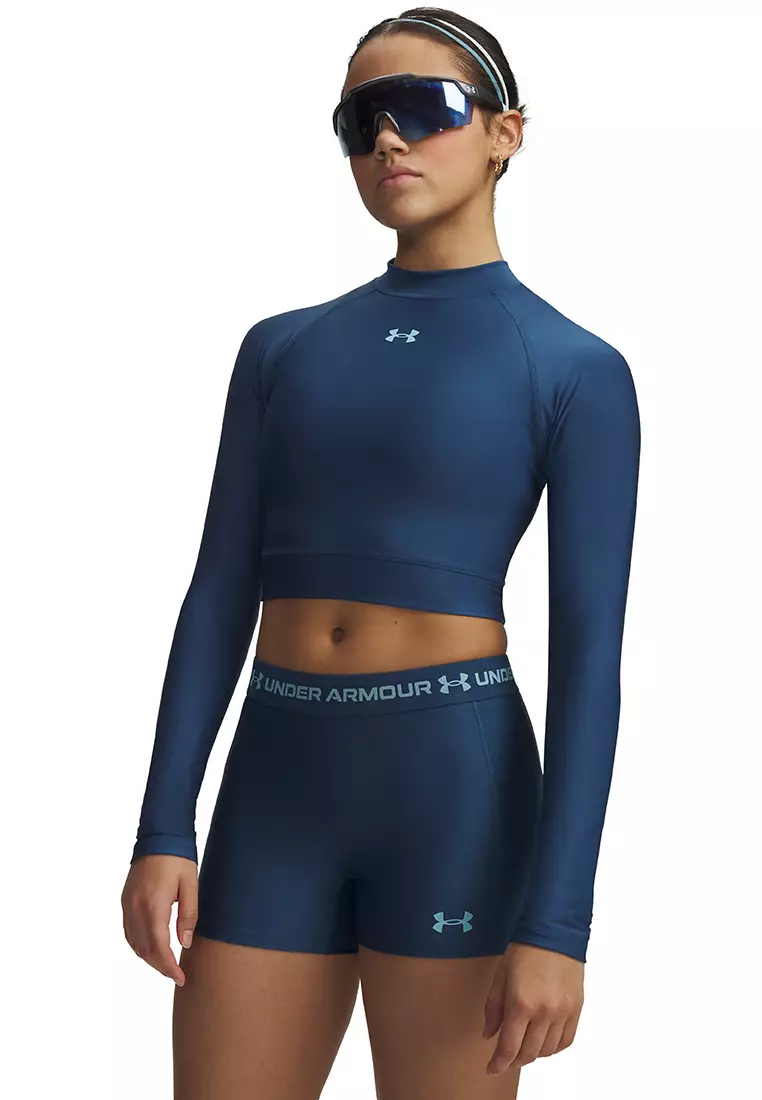 Amazon.co.jp: Under Armour Women's HeatGear Armour High Waisted Pocketed  Capri , Midnight Navy (410)/White , Large : Clothing, Shoes & Jewelry 【中古】【輸入品・未使用】Under Armour Women's HeatGear Armour Mid Rise Middy , Midnight Navy (410)/White , Small