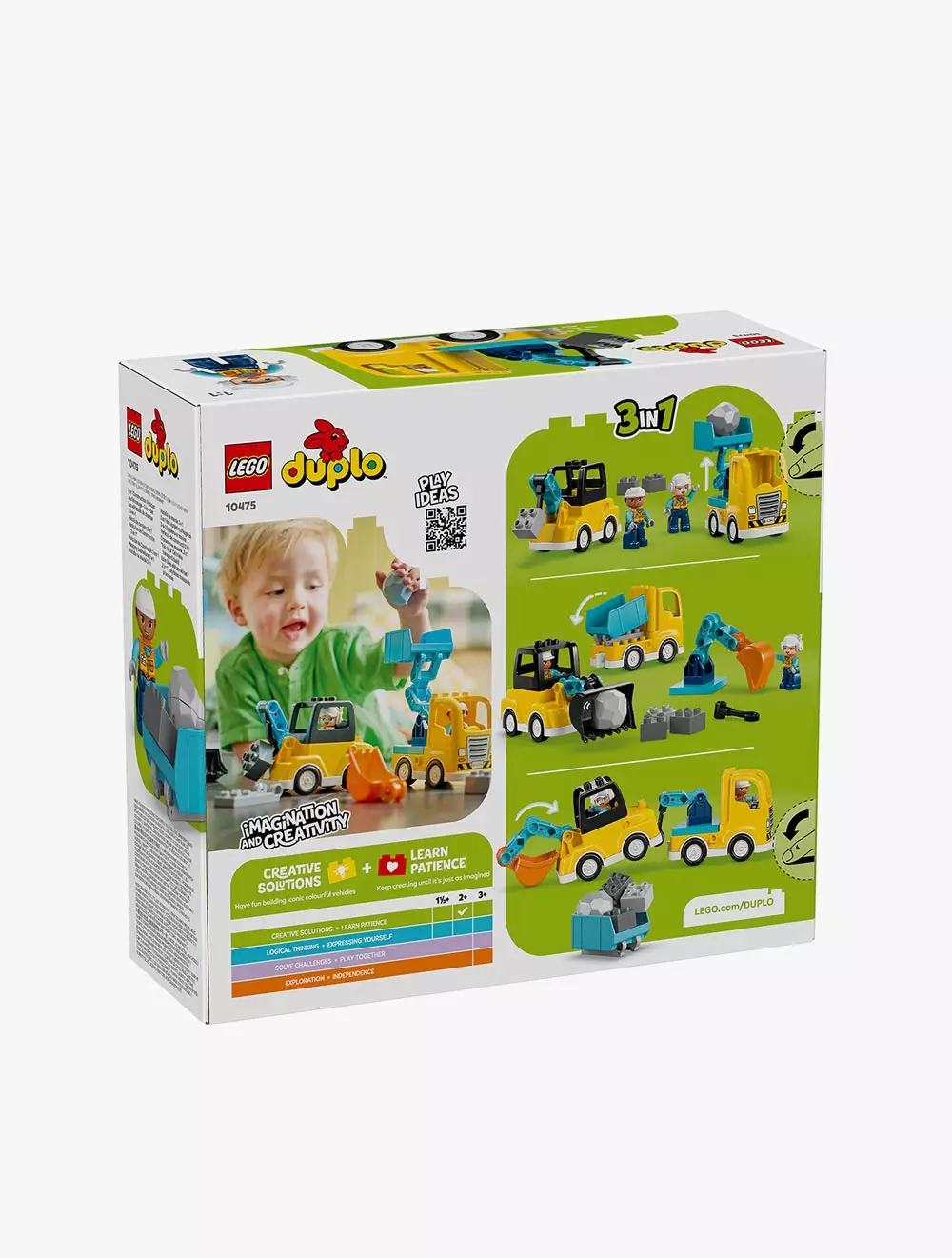 LEGO® DUPLO Town 3 in 1 Construction Vehicles - 10475