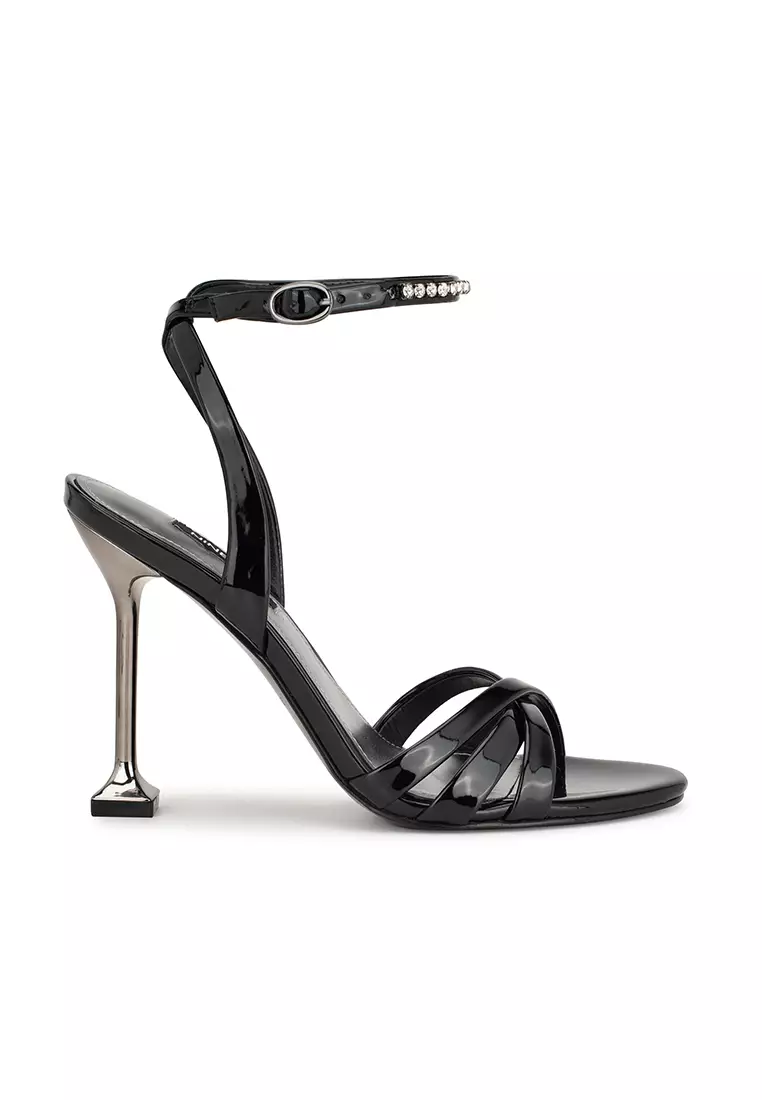 Discount on Nine West  shoes - SKU: Noras Dress Sandals Black