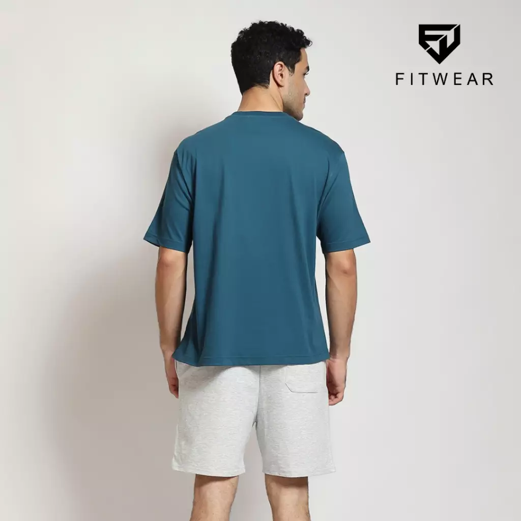 Fitwear - Koas OVERSIZE Pria ORLANDO PREMIUM OS - DARK TEAL
