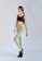 SKULLPIG green [Cotton Flex] High Ankle Leggings (Latte Green) Quick-drying Running Fitness Yoga Hiking 67274AAA84F5C4GS_5
