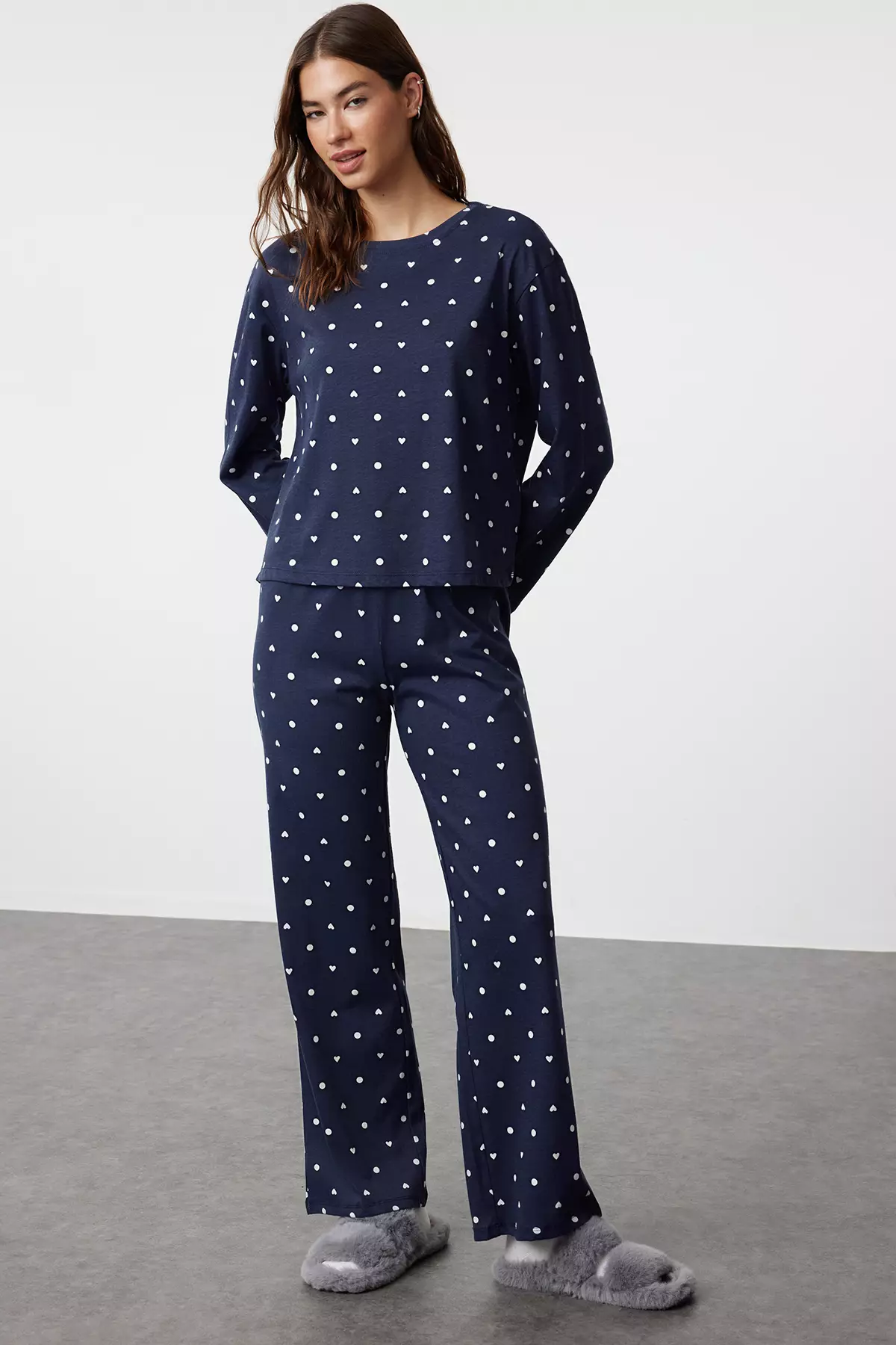 Cotton Pattern Pyjama Set